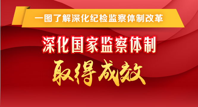 一图了解深化纪检监察体制改革丨深化国家监察体制取得成效